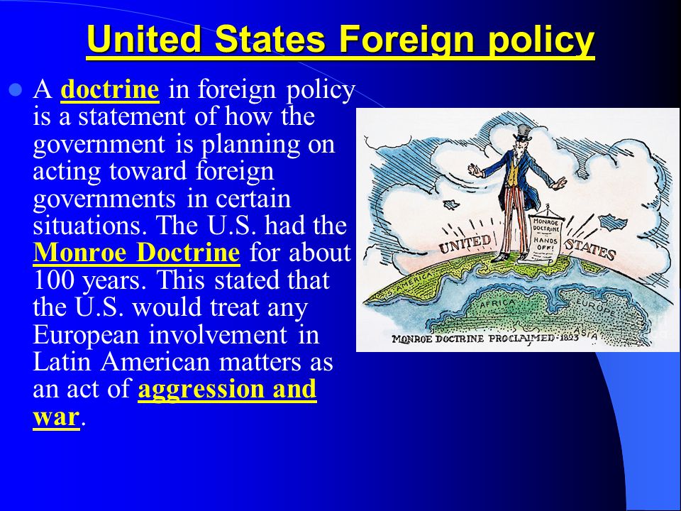Foreign policy of the United States